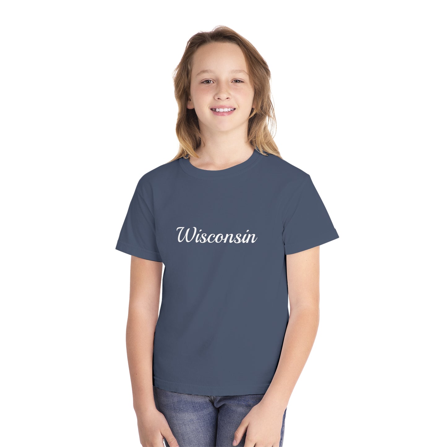 Wisconsin Youth Midweight Tee