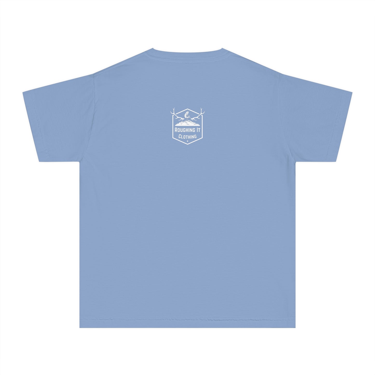 Cheerful Youth Tee - Wisco Babe Smiley Face T-Shirt, Gift for Kids, Summer Wear, Casual Outfit, Unique Holiday Gift