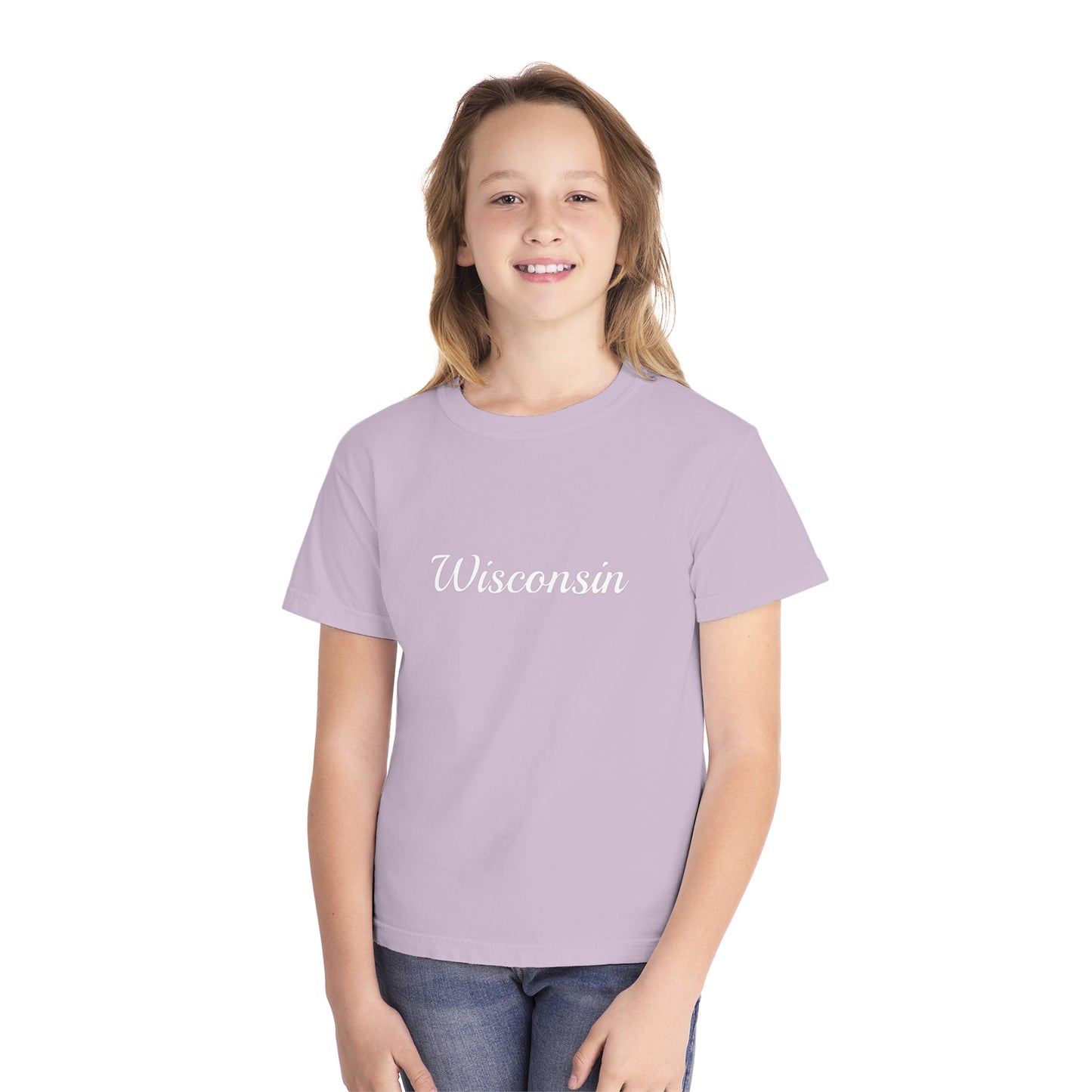 Wisconsin Youth Midweight Tee