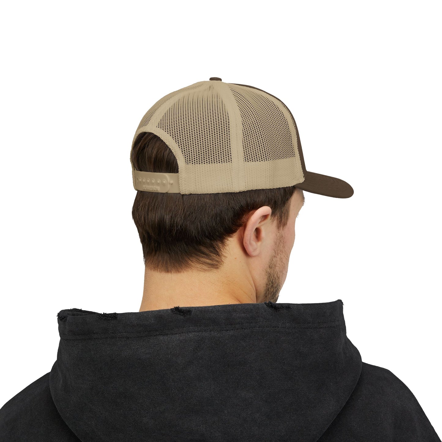Roughing It Logo Snapback Trucker Cap