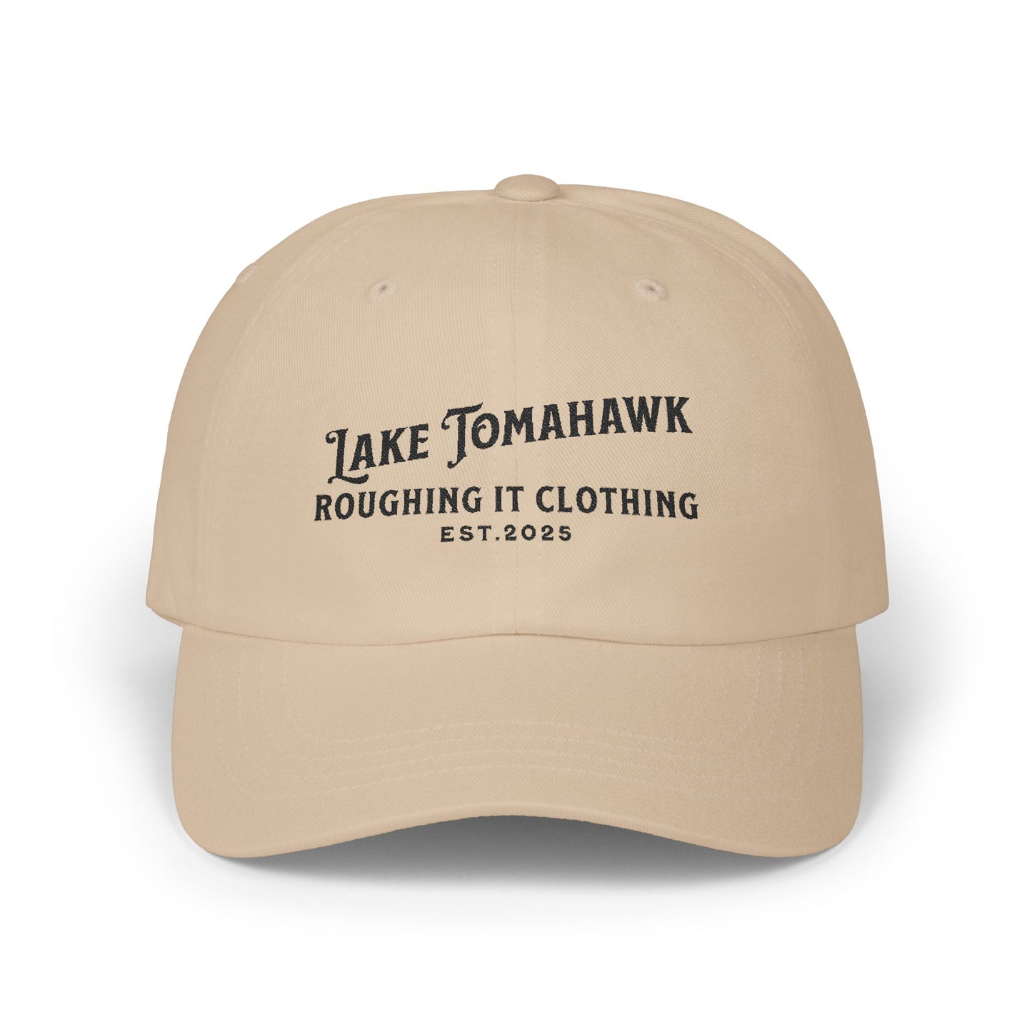 Lake Tomahawk Classic Dad Cap - Trendy Adjustable Hat for Outdoor Enthusiasts