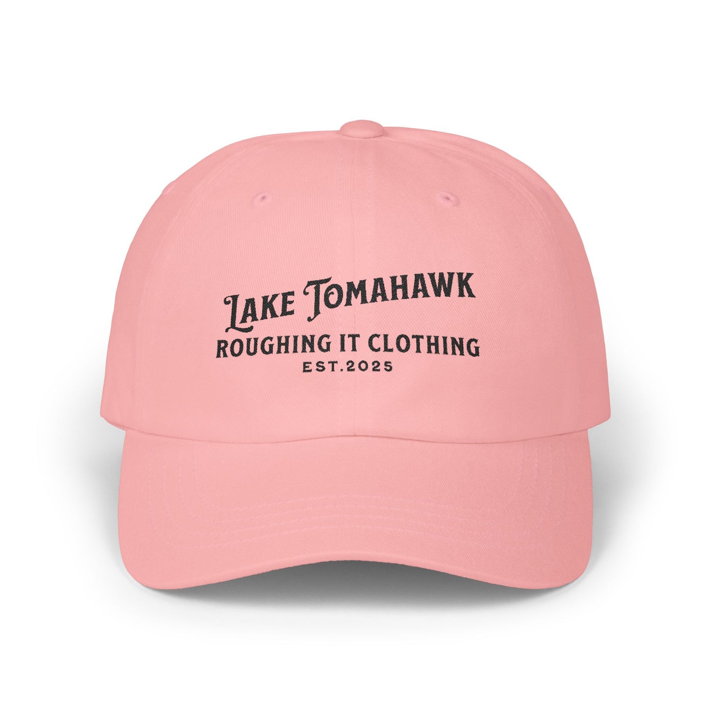 Lake Tomahawk Classic Dad Cap - Trendy Adjustable Hat for Outdoor Enthusiasts
