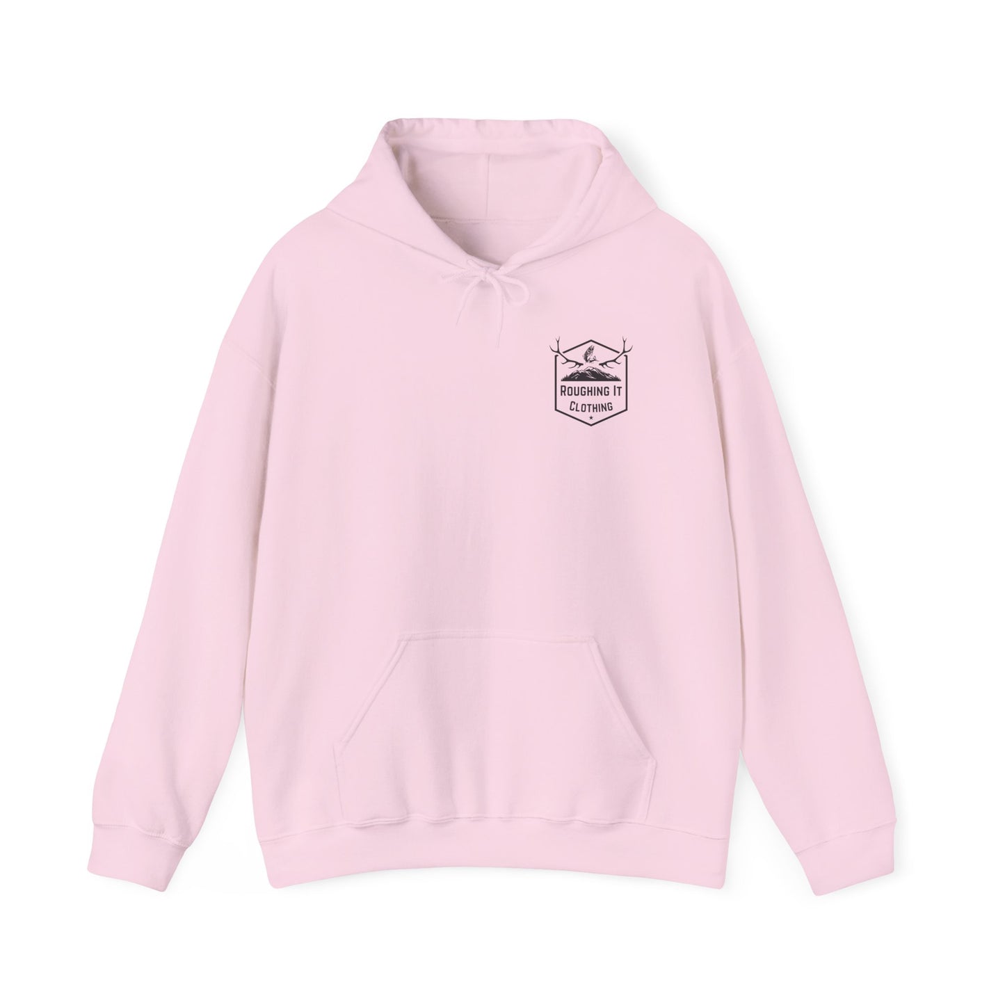 Women's Hooded Sweatshirt - Cozy Mountain Design
