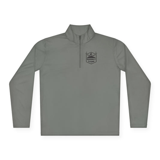 Men's Roughing It Logo Quarter-Zip Pullover
