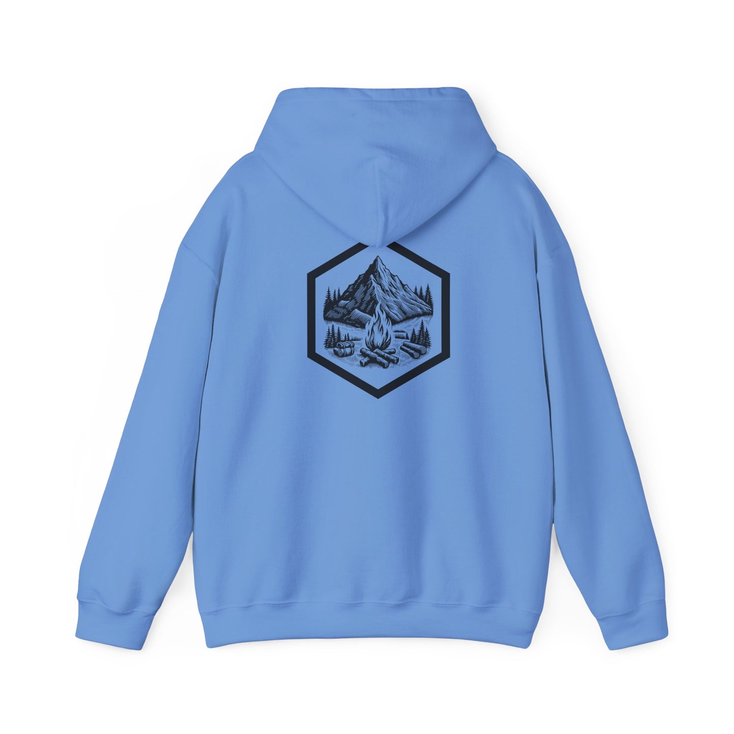 Women's Hooded Sweatshirt - Cozy Mountain Design