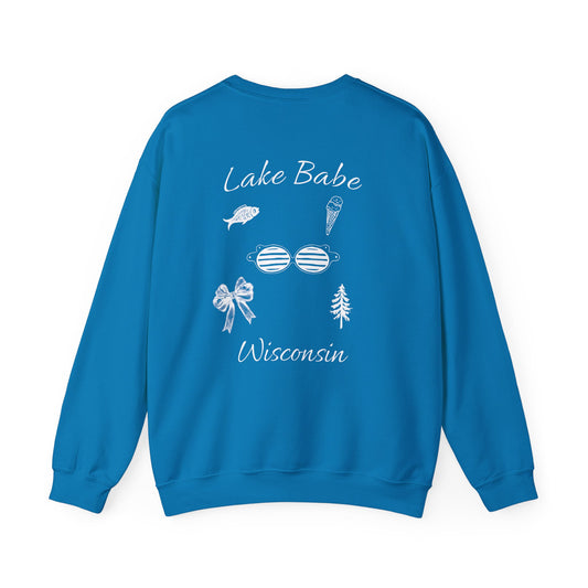 Lake Babe Wisconsin Crewneck