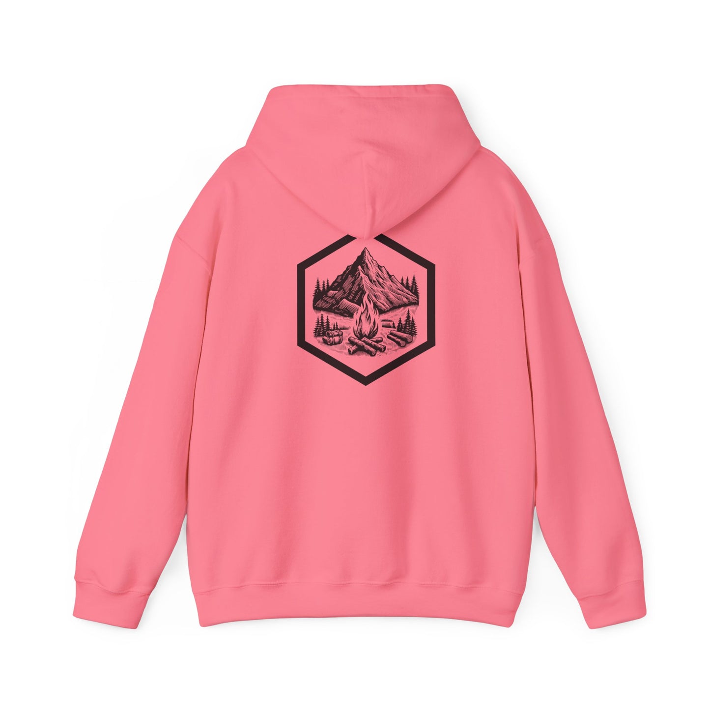 Women's Hooded Sweatshirt - Cozy Mountain Design