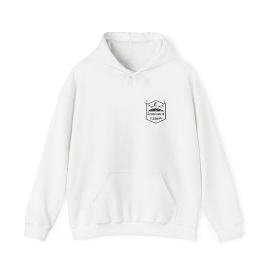 Men's Roughing It Logo Hooded Sweatshirt