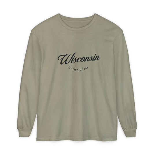 Wisconsin Dairy Land Long Sleeve T-Shirt